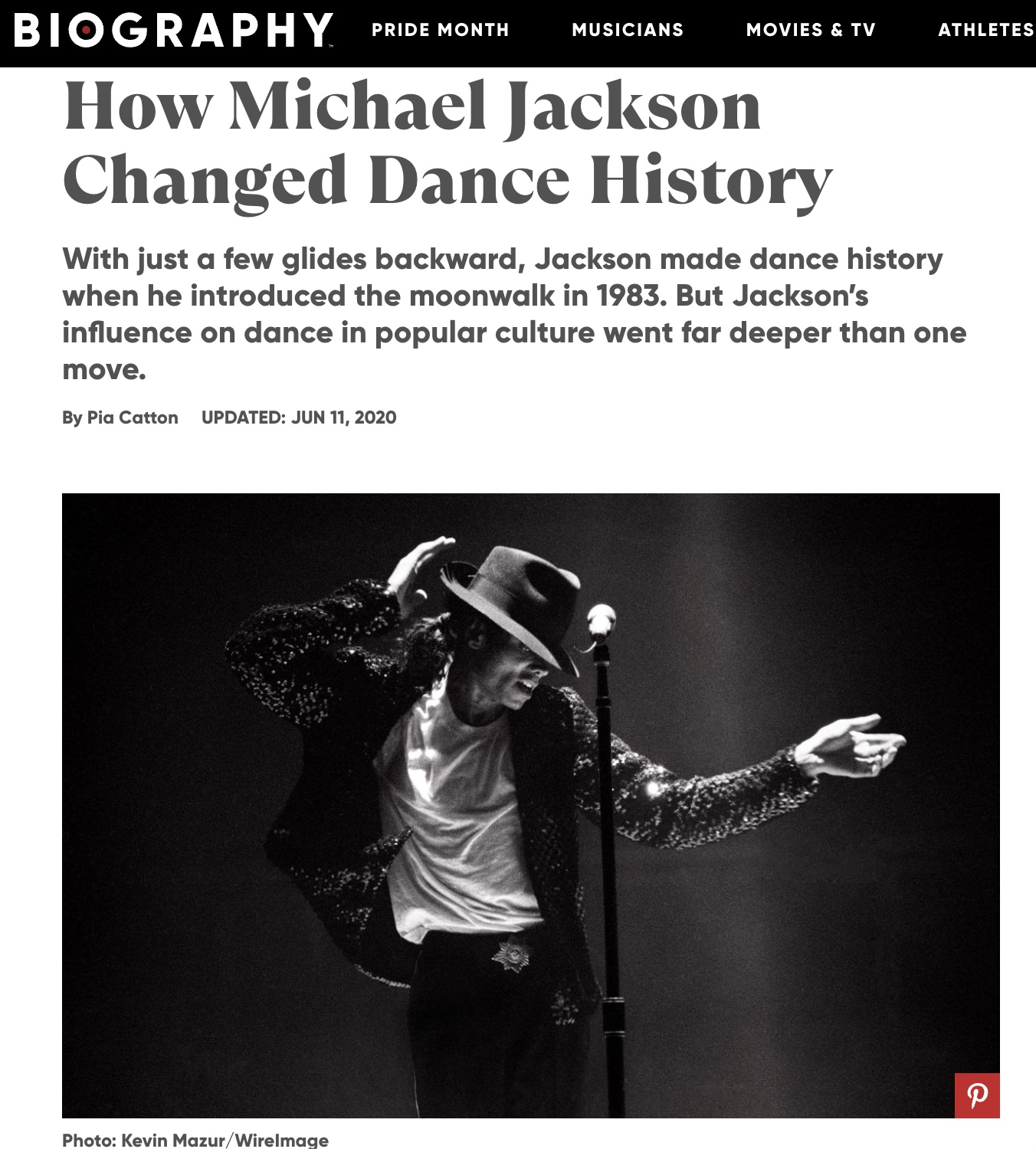 How Michael Jackson Changed Dance History