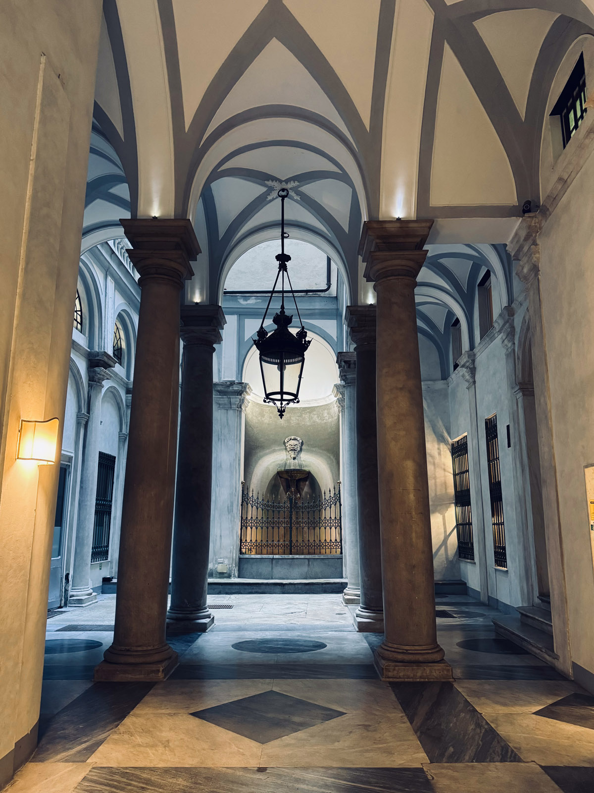 cortile signorile a Genova